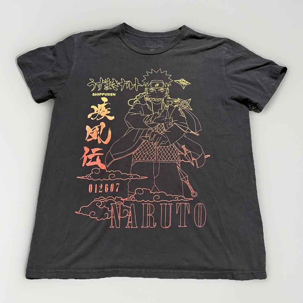 Menβs T-shirt Large Graphic NARUTOβ SHIPPUDEN(2007)